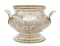A Russian Silver Sugar Bowl Fyedor Ivanov