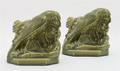 Two Rookwood Production Bookends William McDonald