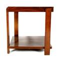 An Art Deco Style Mahogany Veneered Side Table