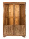 A French Art Deco Cerused Oak Vitrine