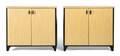 A Set of Two American MidCentury Design Side Cabinets Herman Miller
