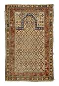 A Shirvan Flat Weave Wool Prayer Rug