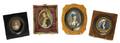 A Collection of Four Portrait Miniatures