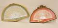 Two Framed Lace Ladies Fans