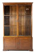 An English Mahogany Bookcase