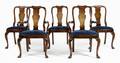 A Set of Ten Queen Anne Chairs