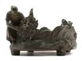 A French Bronze Figural Jardiniere Paul Richer