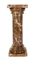 A Rouge Marble Pedestal
