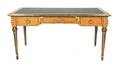 A Louis XVI Style Gilt Metal Mounted Bureau Plat