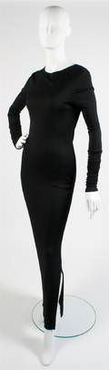 A Rudi Gernreich Black Jersey Dress