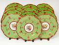 SET OF TWELVE COALPORT PORCELAIN SERVICE PLATES