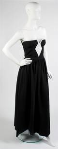A Lanvin Black Evening Gown