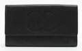 A Chanel Black Caviar Leather Wallet