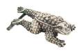 A KieselsteinCord Sterling Silver Toad Belt Buckle