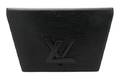 A Louis Vuitton Black Epi Leather Trapezoidal Clutch