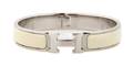 An Hermes Enamel H Bangle Bracelet