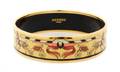 An Hermes Enamel Bangle Bracelet