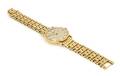 A 14 Karat Yellow Gold Mechanical Wristwatch Longines