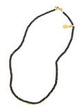A 23 Karat Yellow Gold and Black Diamond Necklace Gurhan