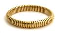 An 18 Karat Yellow Gold Flexible Bracelet