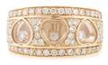 An 18 Karat Rose Gold and Diamond Ring