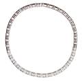 An 18 Karat White Gold and Diamond Necklace Roberto Coin
