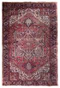 A Heriz Wool Rug