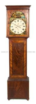An English Mahogany Long Case Clock