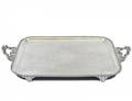SHEFFIELD PLATED SERVING TRAY