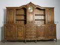 A French Provincial Style Bookcase Cabinet