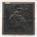 An American Bronze Relief Plaque After Baum