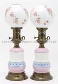 A Pair of Victorian Oil Lamps