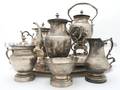 A Silverplate Coffee and Tea Service Maker Unknown