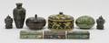 A Collection of Chinese Cloisonne and Enamel Decorative Articles