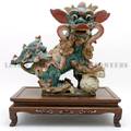 A Chinese Pottery Fu Dog