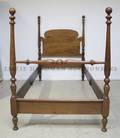A Set of American Mahogany Twin Beds