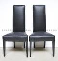 A Pair of Contemporary HighBack Side Chairs