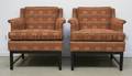A Pair of Contemporary Lounge Chairs Edward Wormley for Dunbar