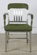 A Vintage American Aluminum Chair General Fireproofing Co