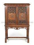 A Renaissance Revival Carved Court Cupboard