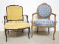 A Pair of Louis XV Style Bergeres