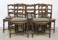 A Set of Eight French Chairs