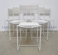 A Set of Six Spaghetti Chairs ICS
