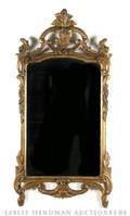 A Rococo Style Gilt Mirror