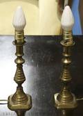 A Pair of Brass Candlesticks