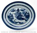 An Asian Blue and White Porcelain Platter