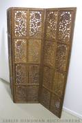 An Eastern Three Panel Screen