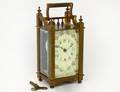 BRASS CARRIAGE CLOCK
