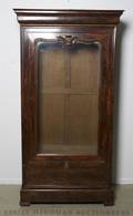 An American Empire Vitrine Cabinet