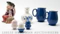A Collection of Six English Porcelain Articles Moorcroft